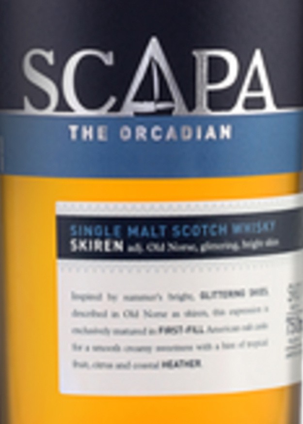 slide 2 of 4, Scapa Skiren Single Malt Scotch Whisky 750mL Bottle, 750 ml