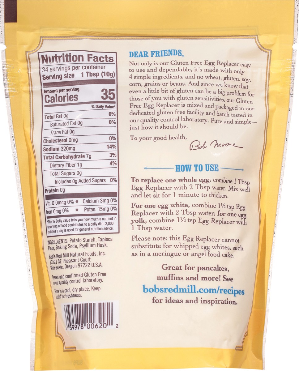 slide 4 of 9, Bob's Red Mill Egg Replacer 12 oz, 12 oz