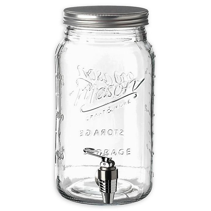 Mason Jar Drink Dispenser