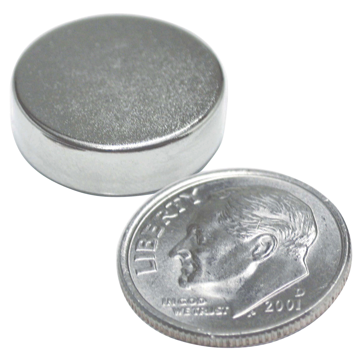 slide 3 of 4, Neodymium disc magnets, 1 ct