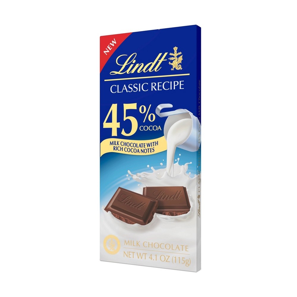 slide 4 of 4, Lindt Classic Recipe Dark Milk Chocolate Candy Bar, 4.1 Oz, 1 ct