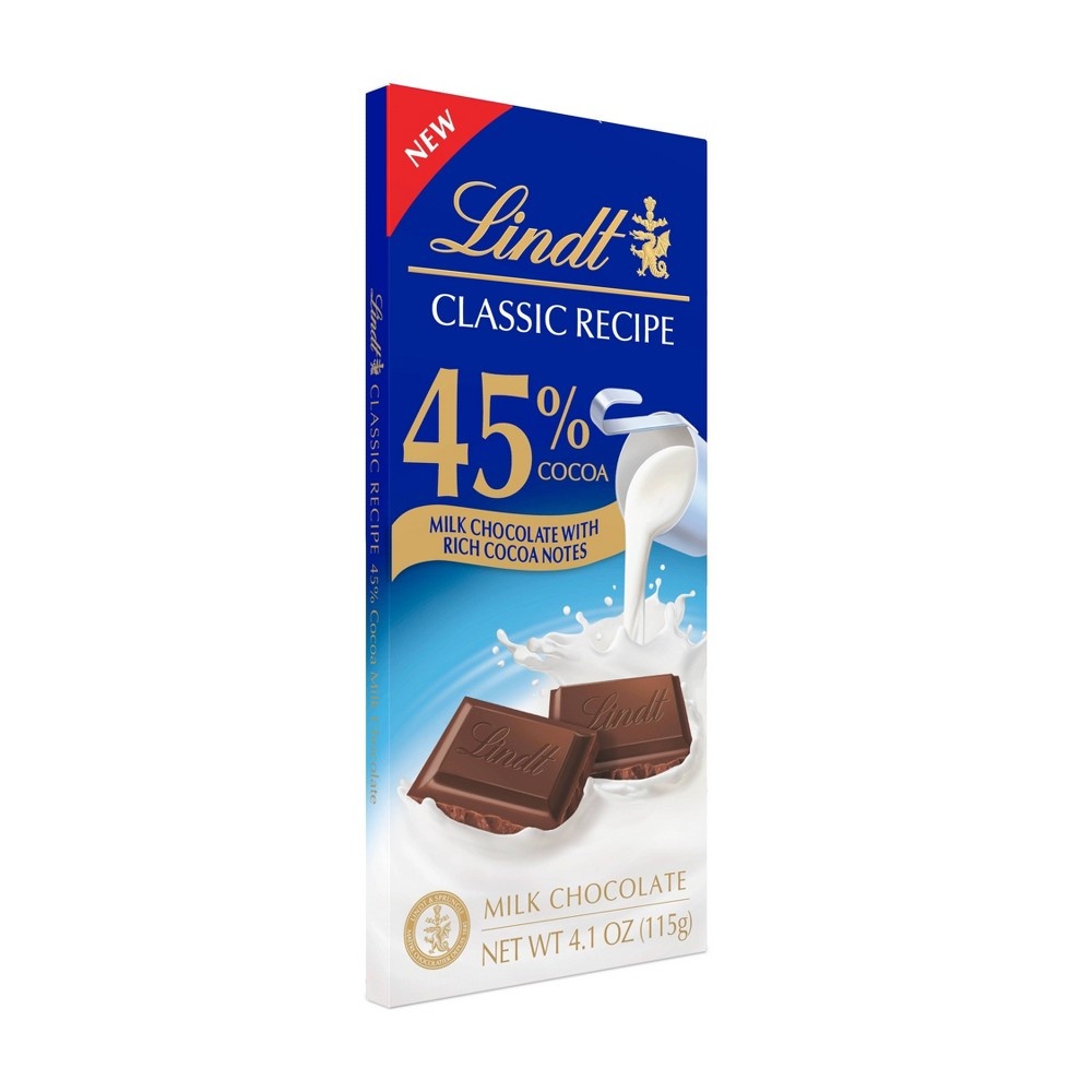 slide 3 of 4, Lindt Classic Recipe Dark Milk Chocolate Candy Bar, 4.1 Oz, 1 ct