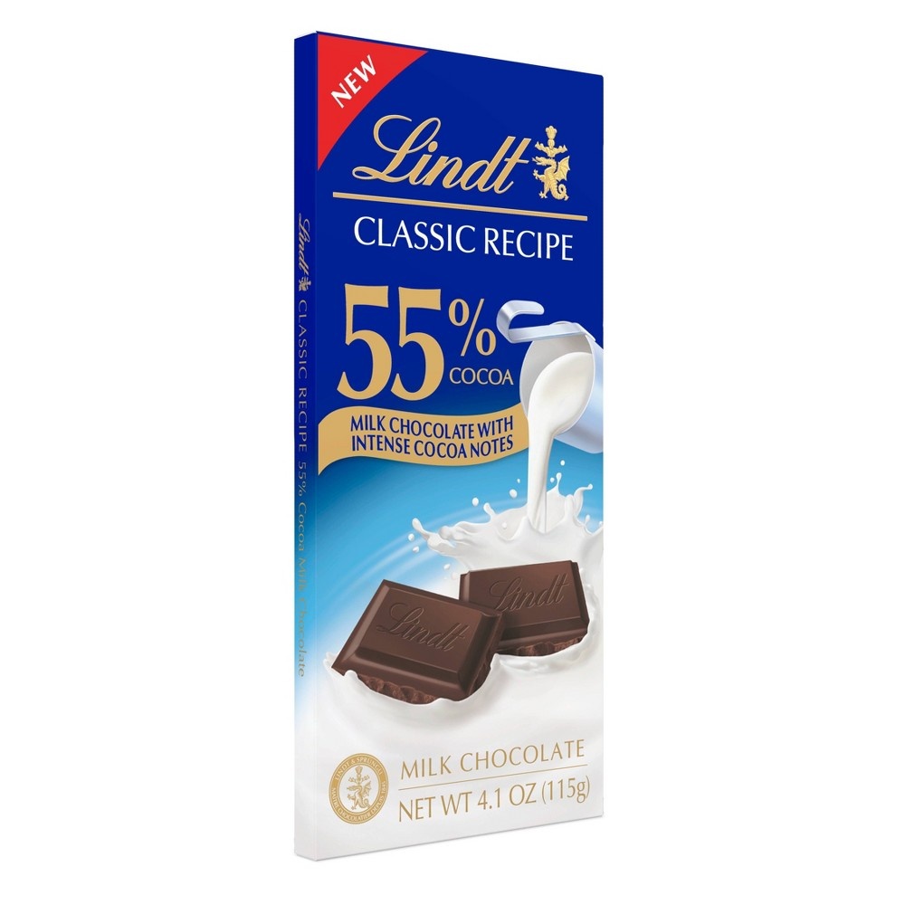 slide 3 of 4, Lindt Classic Recipe 55% Bar, 4 oz