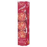 slide 8 of 13, Lindt LINDOR Holiday Milk Chocolate Candy Truffles Favor Gift, 2.1 oz., 2.10 oz