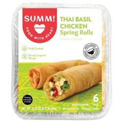 Summ! Thai Basil Chicken Gyoza Dumplings 12.35 oz