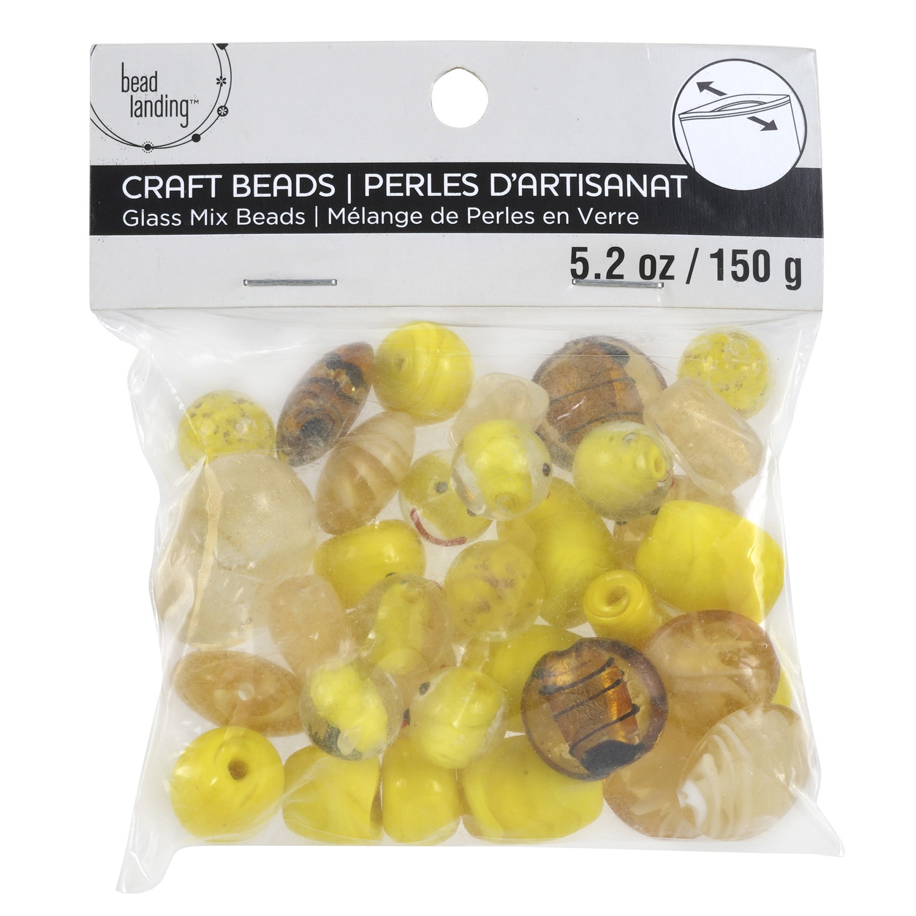 slide 2 of 3, Mixed Lampwork Glass Craft Beads By Bead Landing, 5.2 oz