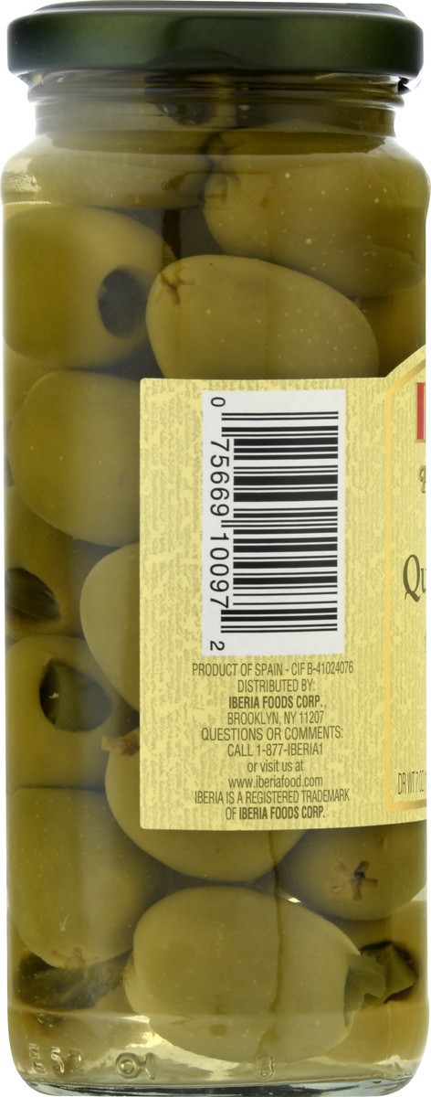 slide 9 of 13, Iberia Premium Spanish Queen Olives Stuffed With Jalapeño, 7 oz