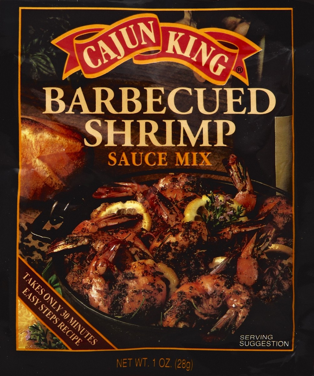 slide 2 of 2, Cajun King BBQ Shrimp Sauce Mix, 1 oz