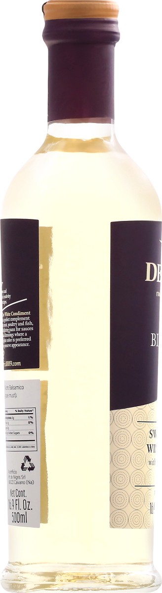 slide 7 of 9, De Nigris Biancoro of Modena Sweet White Wine Vinegar - 16.9 fl oz, 16.9 fl oz