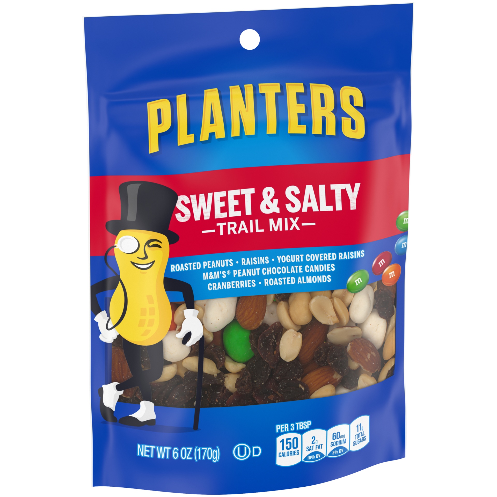 slide 4 of 6, Planters Sweet & Salty Trail Mix 6 oz, 6 oz