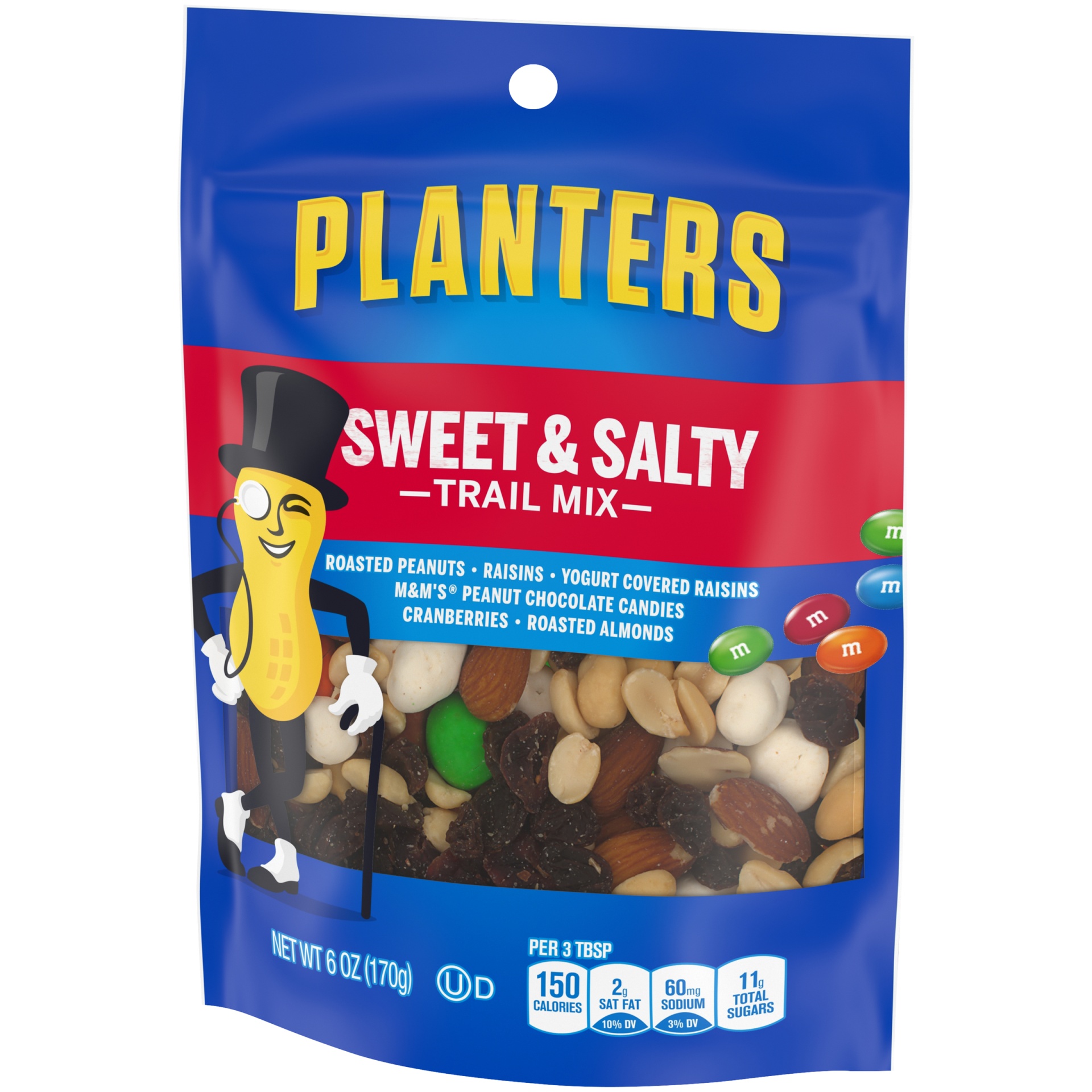 slide 3 of 6, Planters Sweet & Salty Trail Mix 6 oz, 6 oz