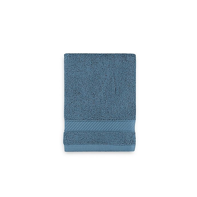 slide 1 of 3, Wamsutta Hygro Duet Washcloth - Teal, 1 ct