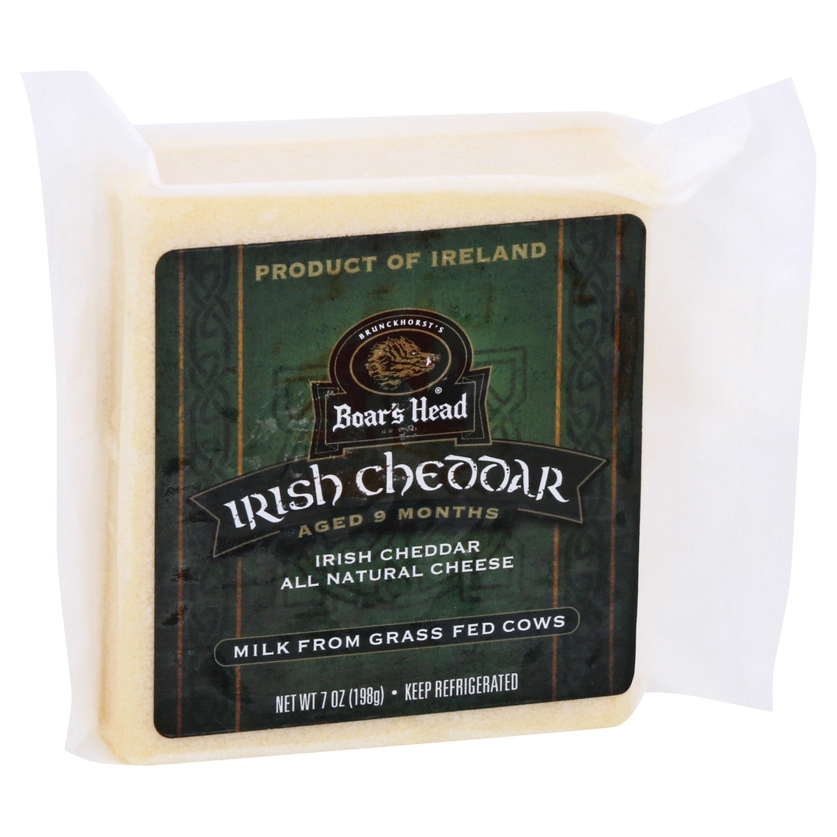 slide 2 of 13, Boar's Head Irish Cheddar Cheese, 7 oz