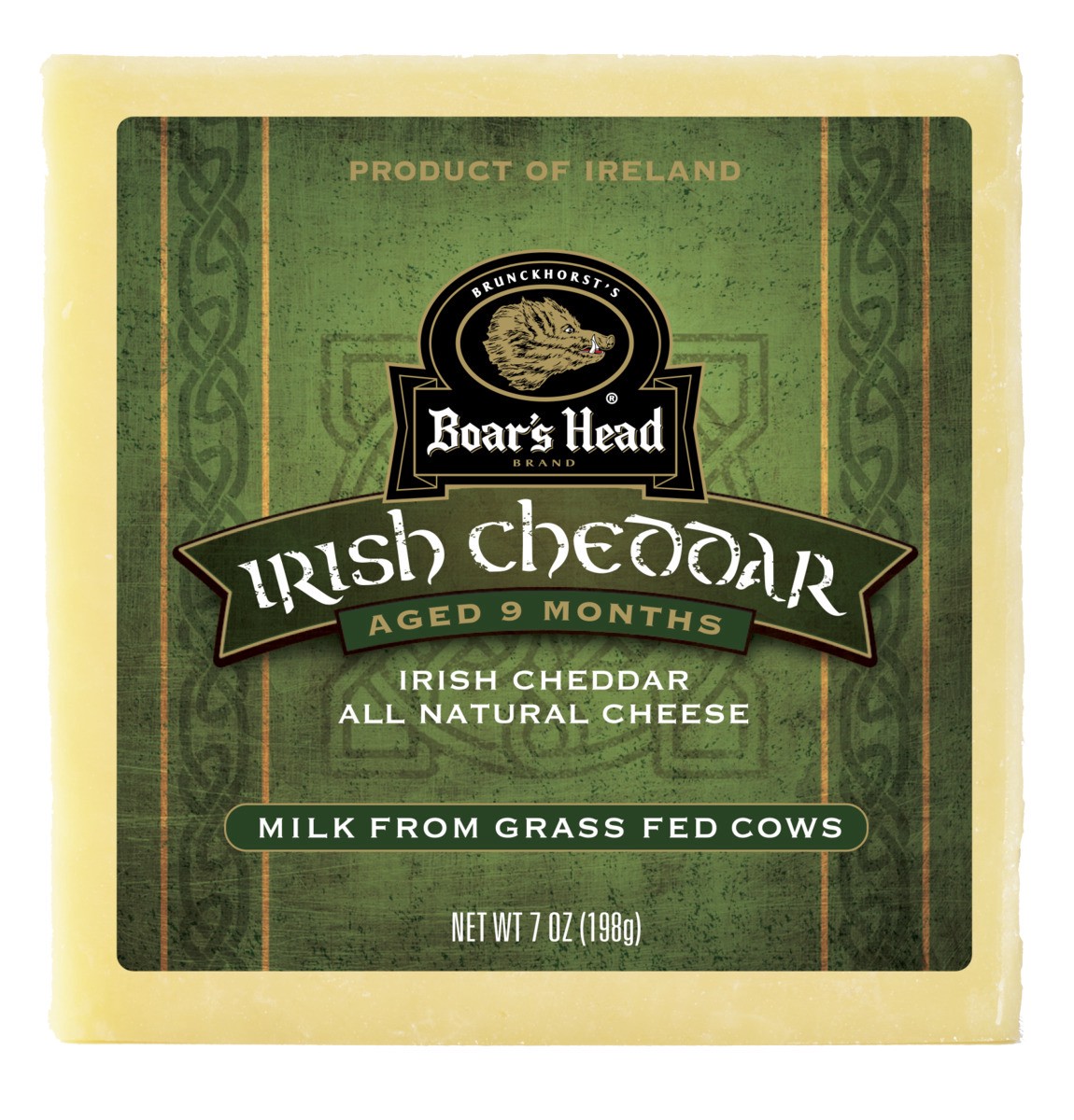 slide 1 of 13, Boar's Head Irish Cheddar Cheese, 7 oz