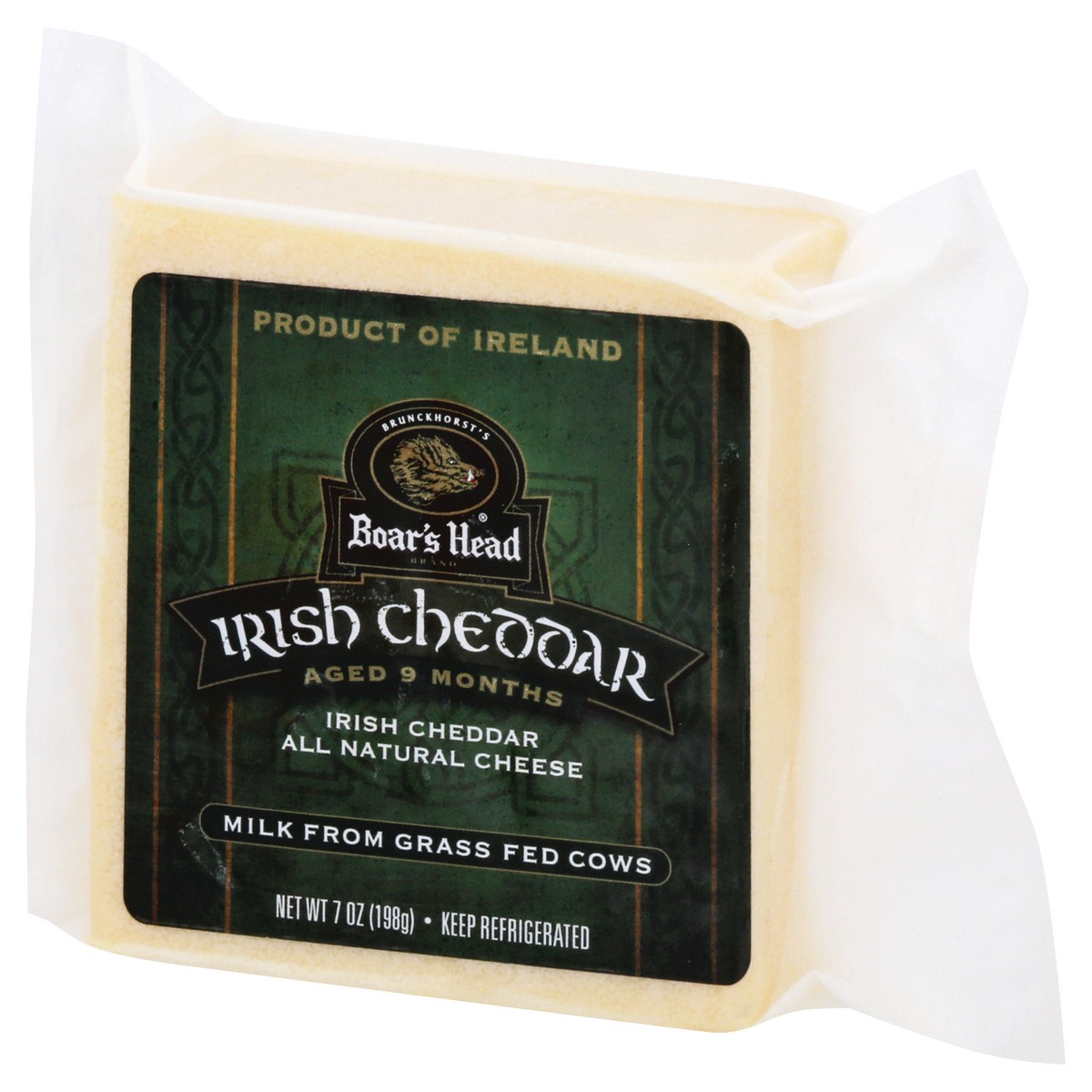 slide 12 of 13, Boar's Head Irish Cheddar Cheese, 7 oz