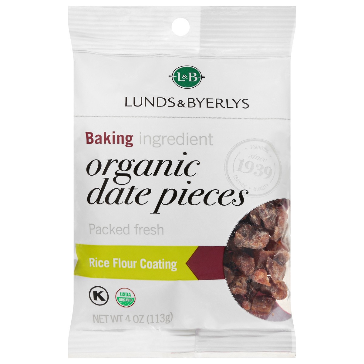 slide 1 of 13, Lunds & Byerlys Organic Date Pieces 4 oz, 4 oz