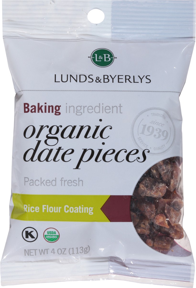 slide 4 of 13, Lunds & Byerlys Organic Date Pieces 4 oz, 4 oz