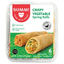 Summ! Crispy Vegetable Spring Roll 12.35 oz