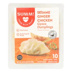 SUMM! Sesame Ginger Chicken Gyoza Dumplings 8.8 oz