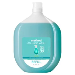 method Gel Hand Soap, Refill, Waterfall, 34 oz