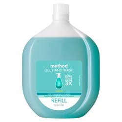 method Gel Hand Soap, Refill, Waterfall, 34 oz