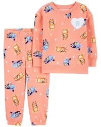 Carters Baby 2-Piece Bluey Sweatshirt & Pant Set Multi 9M