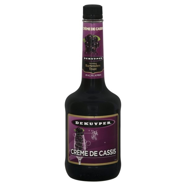 slide 1 of 1, DeKuyper Creme de Cassis Liqueur, 750 ml