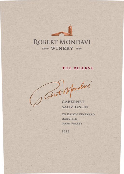 slide 6 of 6, Robert Mondavi Winery To Kalon Reserve Napa Valley Cabernet Sauvignon 2016 Red Wine, 750 mL Bottle, 25.36 fl oz