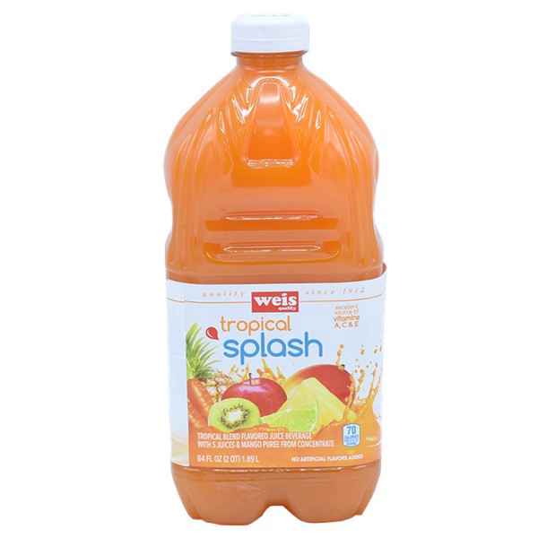 slide 1 of 6, Weis Quality Berry Splash Juice Beverage From Concentrate - 64 fl oz, 64 fl oz