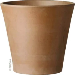 Deroma Terra Cotta Standard Pot 10.6 in
