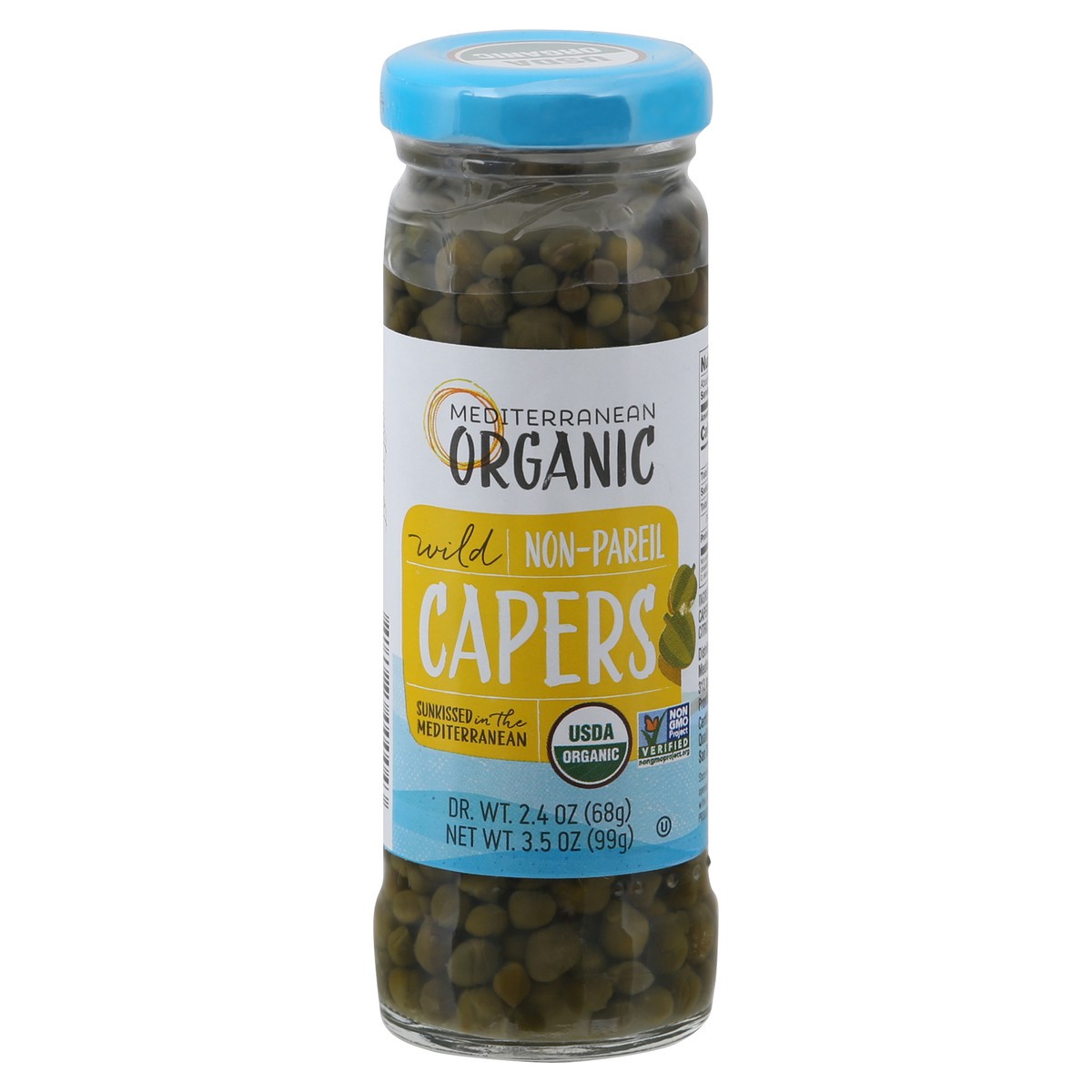 slide 13 of 14, Mediterranean Organic Wild Non-Pareil Capers 3.5 oz, 3.5 oz