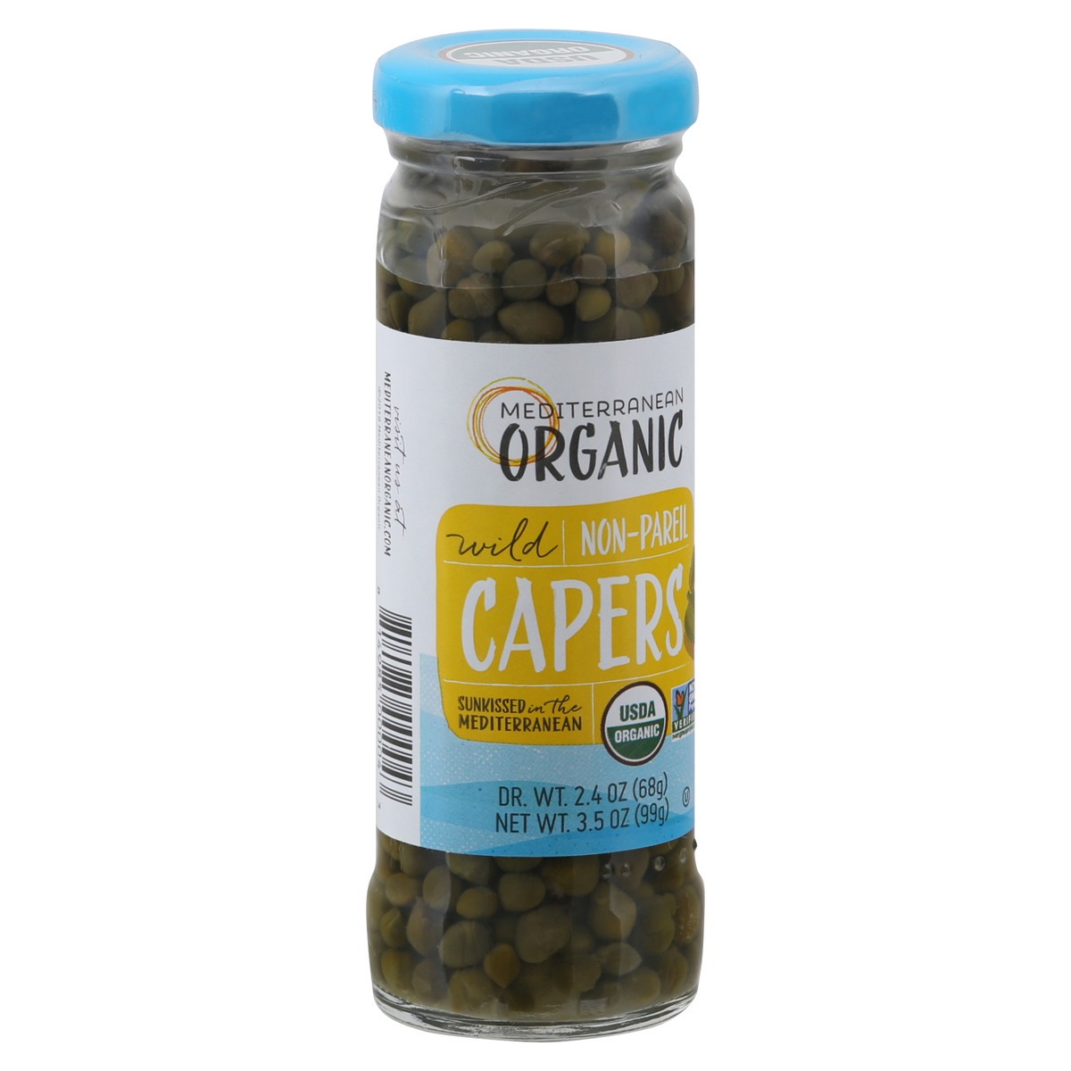 slide 5 of 14, Mediterranean Organic Wild Non-Pareil Capers 3.5 oz, 3.5 oz