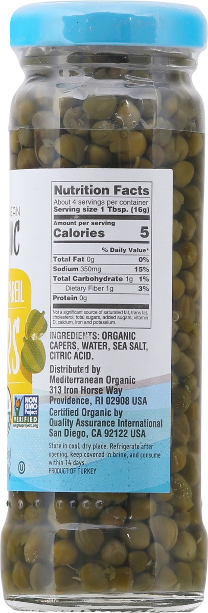 slide 6 of 14, Mediterranean Organic Wild Non-Pareil Capers 3.5 oz, 3.5 oz