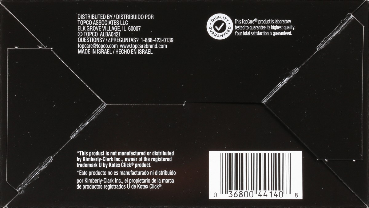 slide 2 of 9, TopCare Everyday Regular/Super Unscented Tampons Multipack 34 Each, 34 ct