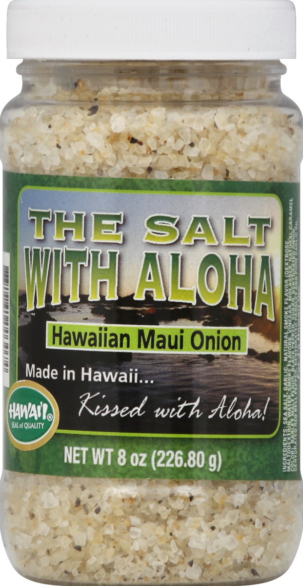 slide 1 of 2, Salt with Aloha Hawaiian Maui Onion 8 oz, 8 oz