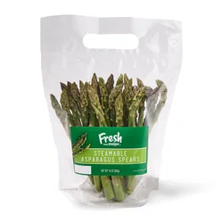 Fresh from Meijer Asparagus Spears, steam bag 10 oz.