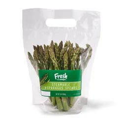 Fresh from Meijer Asparagus Spears, steam bag 10 oz.