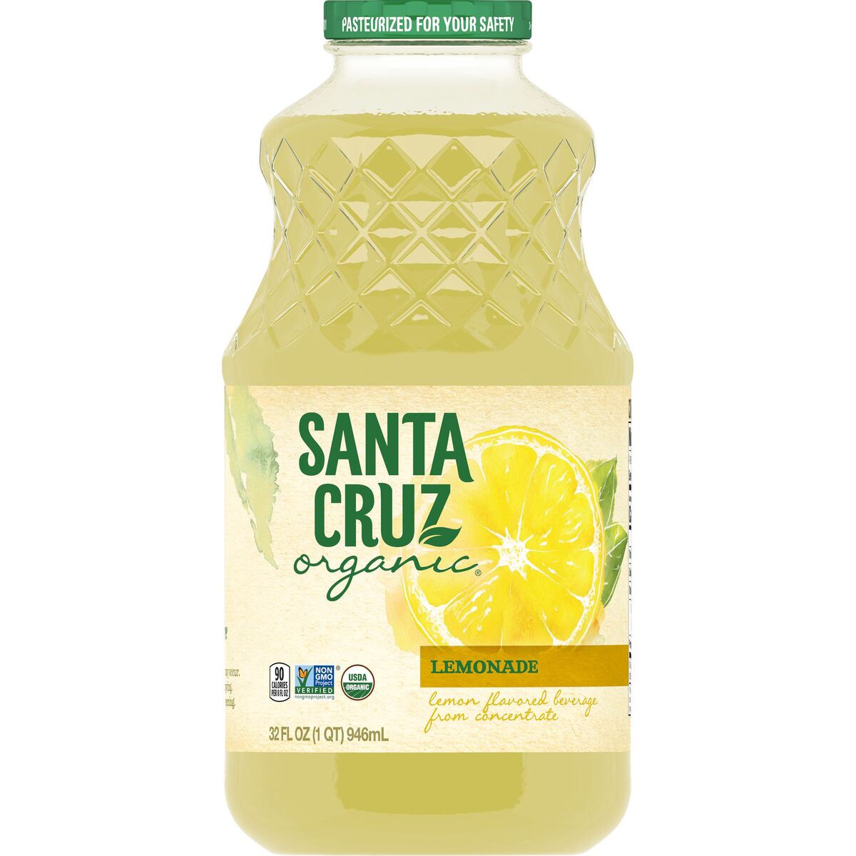 slide 5 of 8, Santa Cruz Organic Lemonade, 32 fl oz