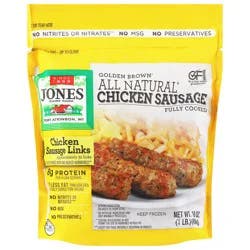 Jones Dairy Farm Golden Brown Chicken Sausage 16 oz