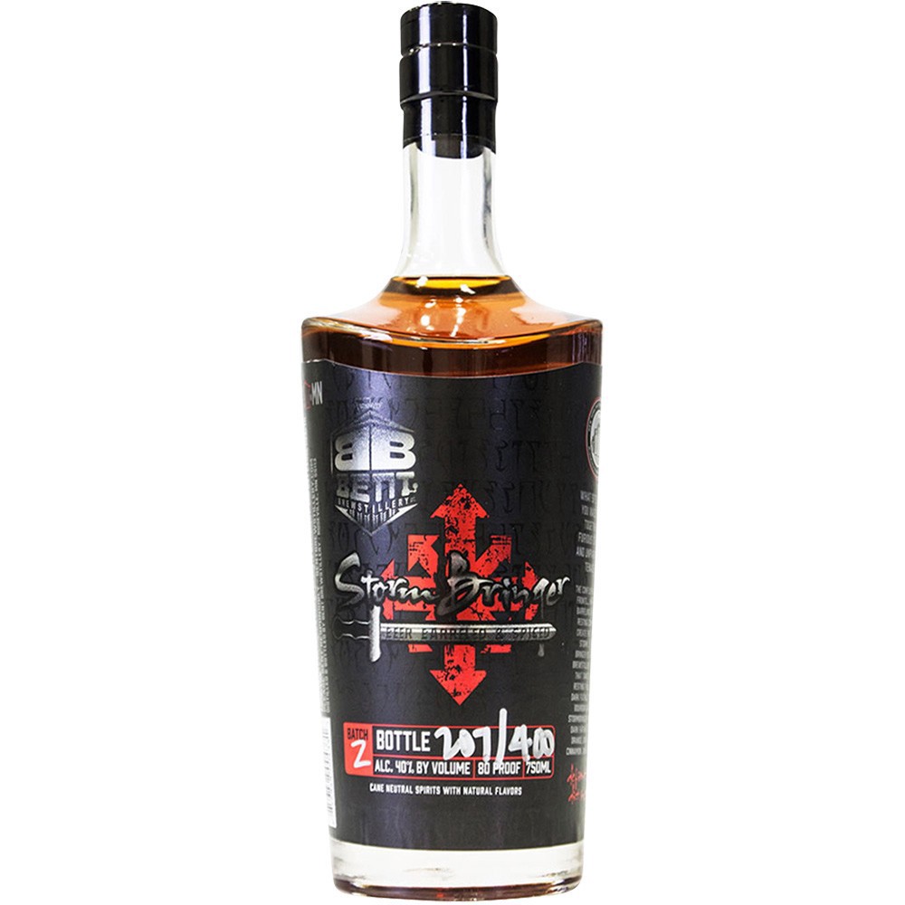 slide 1 of 1, Bent Brewstillery Spiced Rum Stormbringer, 750 ml