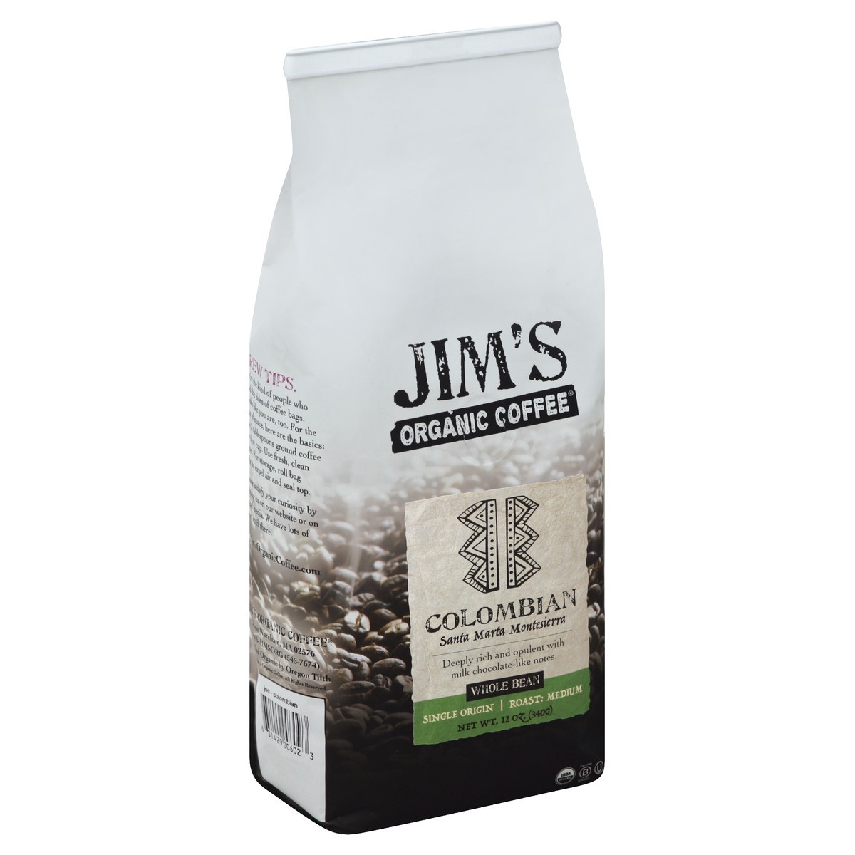 slide 2 of 5, Jim's Organic Coffee Coffee 12 oz, 12 oz