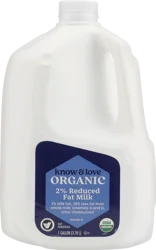 Know & Love Organic 2% Reduced Fat Milk 128 Ounces