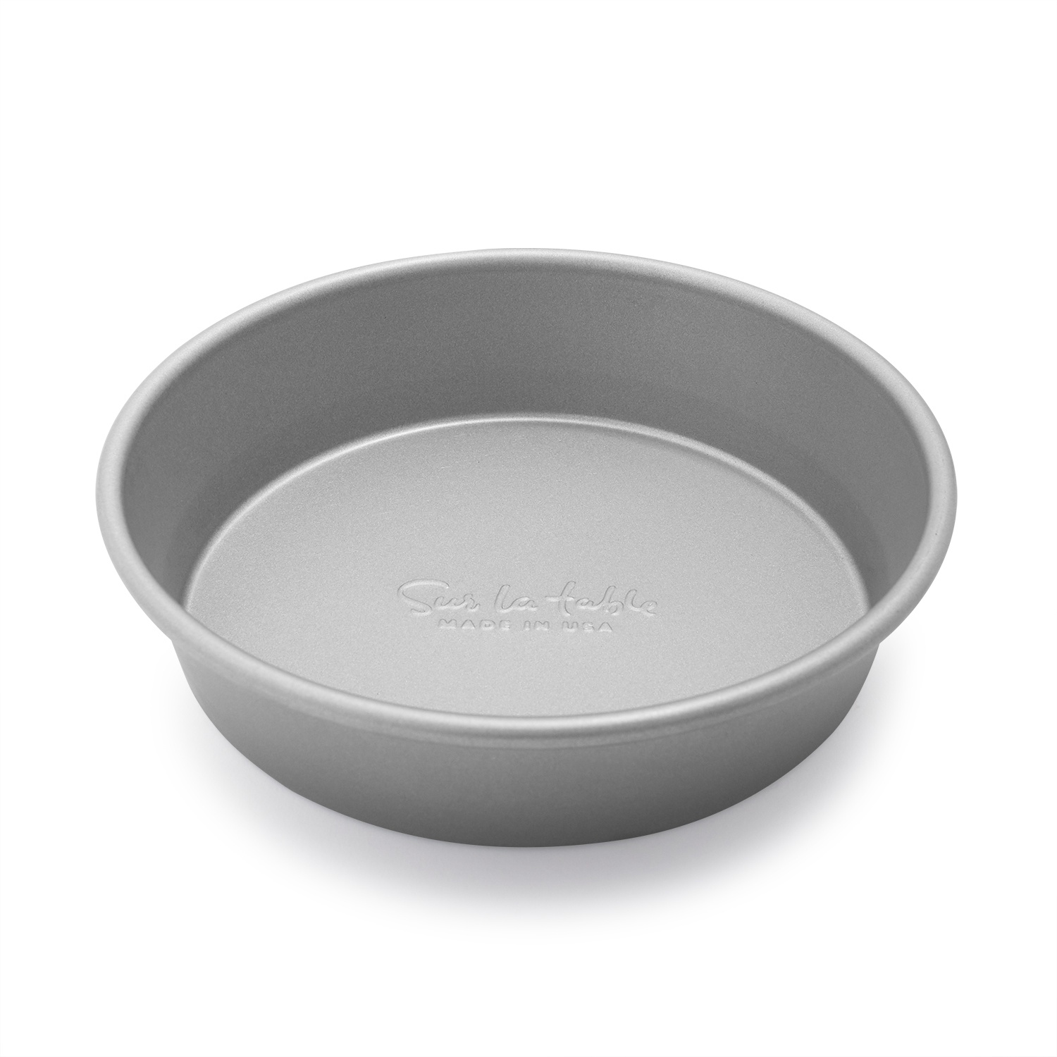 slide 1 of 1, Sur La Table Classic Round Cake Pan, Silver, 8 in