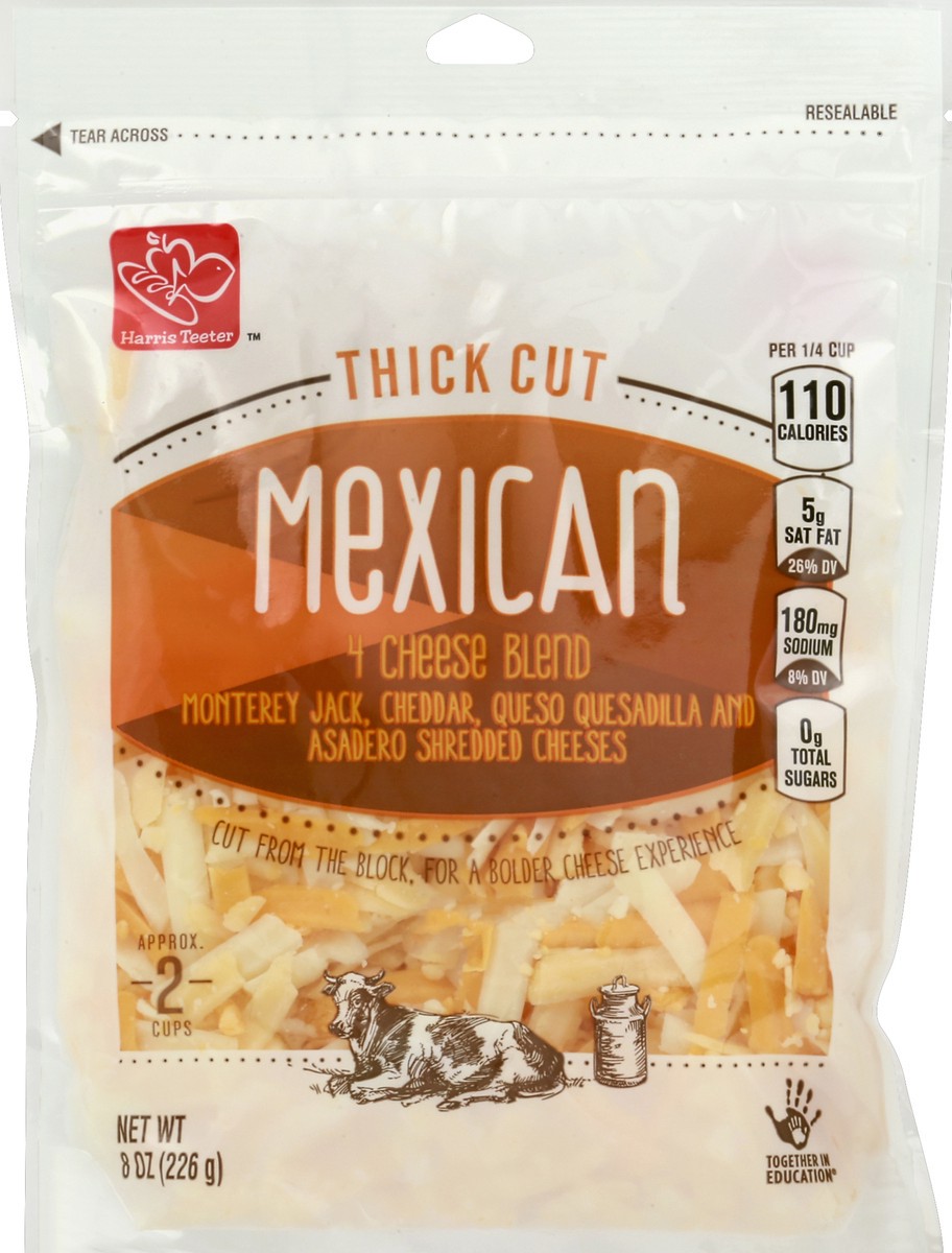 slide 3 of 3, Harris Teeter Thick Shred Mexican, 1 ct