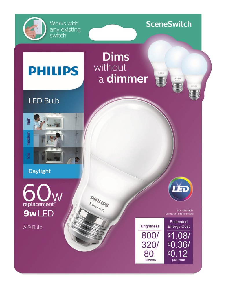 slide 1 of 7, Philips Light Bulb 1 ea, 1 ct