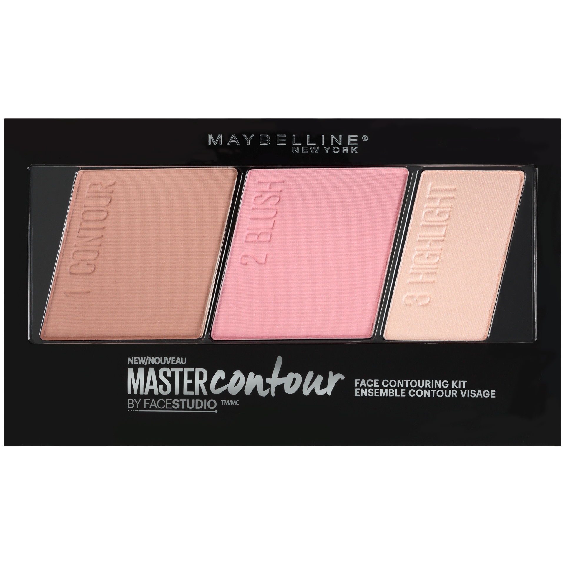 slide 3 of 5, Maybelline Facestudio Master Contour Face Contouring Kit 10 Light to Medium - 0.35oz, 0.35 oz