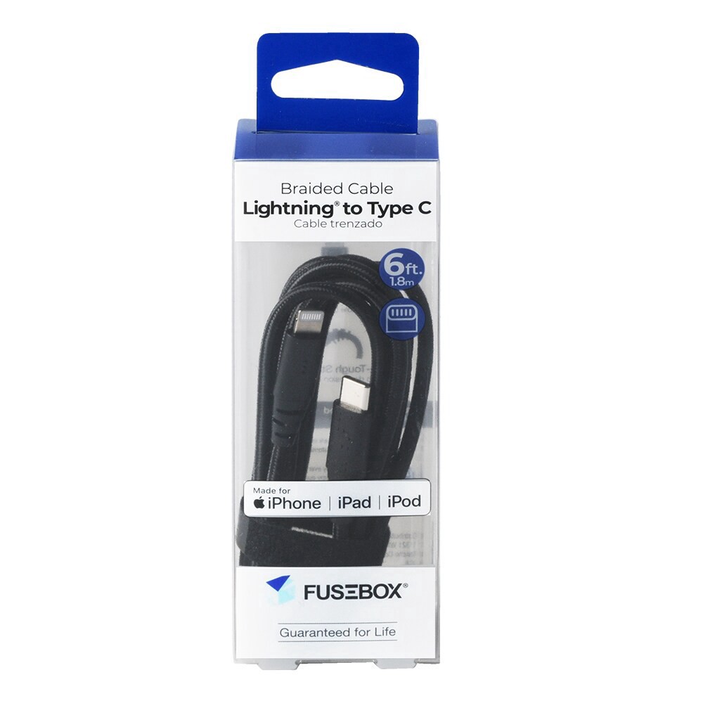 slide 1 of 2, Fusebox Lightning Type C, 1 ct