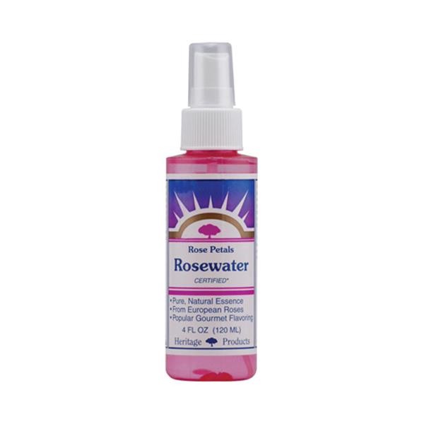 slide 1 of 1, Heritage Store Refreshing Facial Mist Rosewater 4 fl oz, 4 fl oz