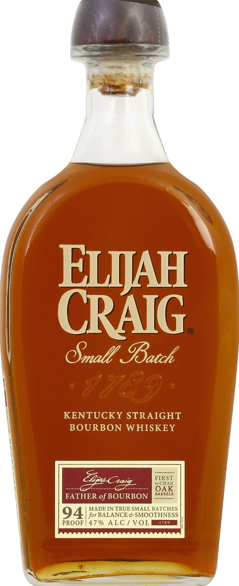 slide 2 of 2, Elijah Craig Small Batch Straight Bourbon, 750 ml