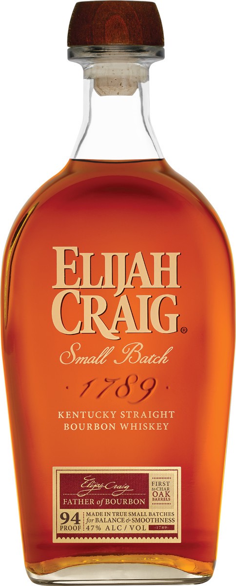slide 1 of 2, Elijah Craig Small Batch Straight Bourbon, 750 ml